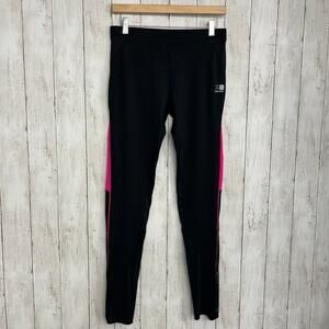 Karrimor Run Tight Black Pink Stretch Workout Gym Running Quick Dry Pants 10